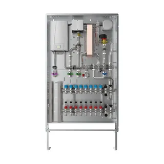 strawa Frischwasser-Wohnungsstation Fri wara Hybrid WSHY1-FB18-Cu-UP-21 3 Hkr. – Bild 2