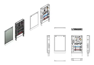 strawa Frischwasser-Wohnungsstation Fri wara Hybrid WSHY1-FB18-Cu-UP-21 4 Hkr. – Bild 2