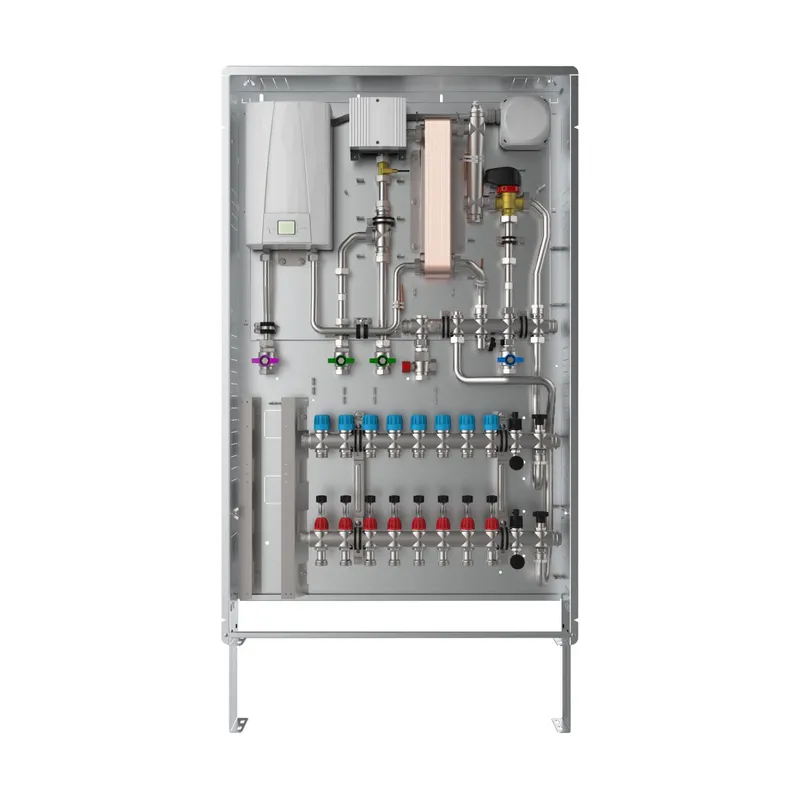 strawa Frischwasser-Wohnungsstation Fri wara Hybrid WSHY1-FB18-Cu-UP-13,5 7 Hk