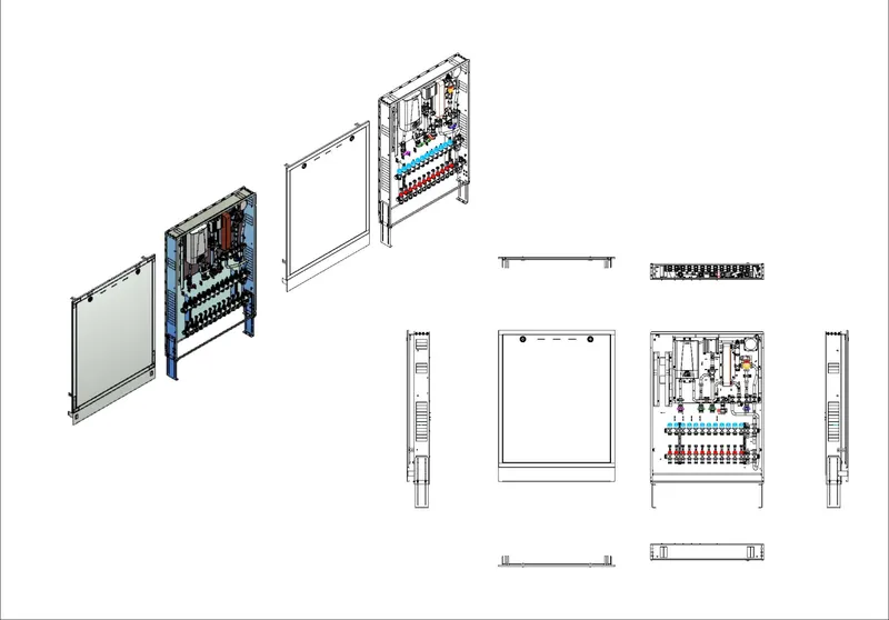 strawa Frischwasser-Wohnungsstation Fri wara Hybrid WSHY1-FB18-Cu-UP-21 10 Hkr