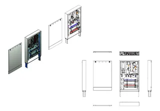 strawa Frischwasser-Wohnungsstation Fri wara Hybrid WSHY1-FB63-Cu-AP-21 7 Hkr. – Bild 2