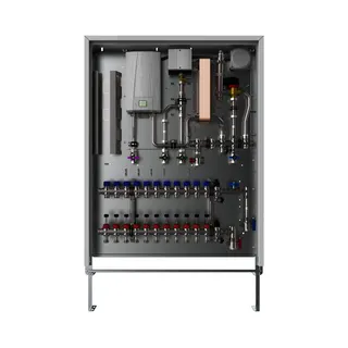 strawa Frischwasser-Wohnungsstation Fri wara Hybrid WSHY1-4L63-Cu-AP-13,5 11Hk – Bild 2