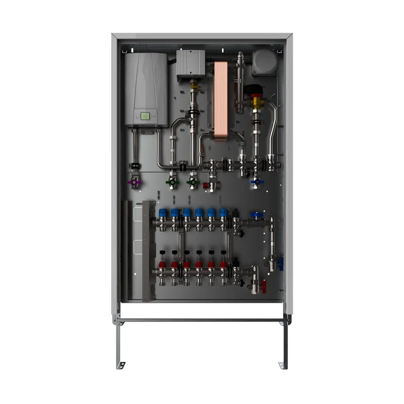 strawa Frischwasser-Wohnungsstation Fri wara Hybrid WSHY1-4L18-Cu-AP-13,5 2 Hk