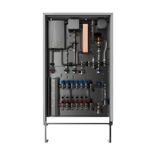 strawa Frischwasser-Wohnungsstation Fri wara Hybrid WSHY1-4L18-Cu-AP-13,5 2 Hk