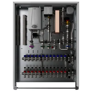 strawa Frischwasser-Wohnungsstation Fri wara Hybrid WSHY1-FB63-Cu-AP-21 11 Hkr