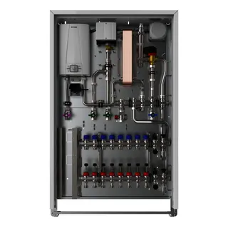 strawa Frischwasser-Wohnungsstation Fri wara Hybrid WSHY1-FB63-Cu-AP-13,5 5 Hk