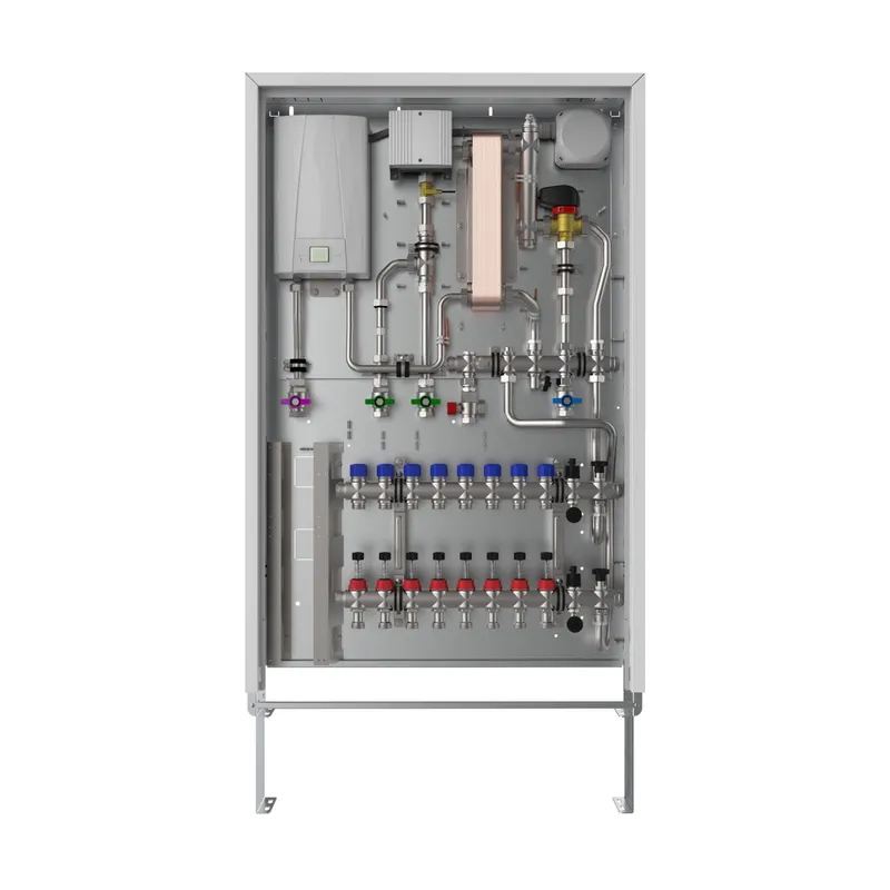 strawa Frischwasser-Wohnungsstation Fri wara Hybrid WSHY1-FB63-Cu-AP-13,5 6 Hk