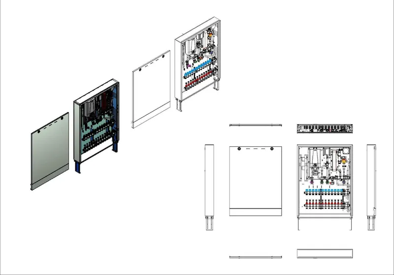 strawa Frischwasser-Wohnungsstation Fri wara Hybrid WSHY1-FB18-Cu-AP-21 10 Hkr