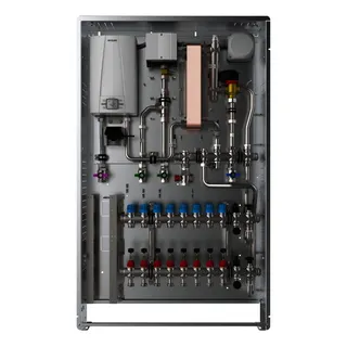 strawa Frischwasser-Wohnungsstation Fri wara Hybrid WSHY1-FB18-Cu-AP-13,5 4 Hk – Bild 2