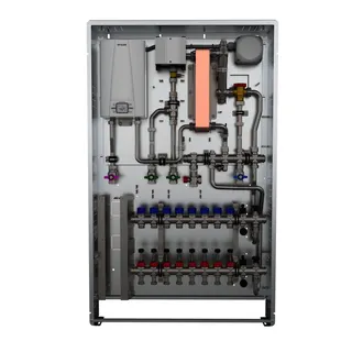strawa Frischwasser-Wohnungsstation Fri wara Hybrid WSHY1-FB63-Cu-UP-13,5 2 Hk – Bild 2