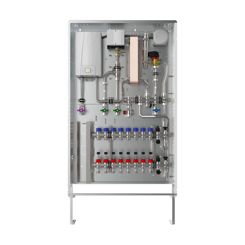 strawa Frischwasser-Wohnungsstation Fri wara Hybrid WSHY1-FB63-Cu-UP-13,5 8 Hk
