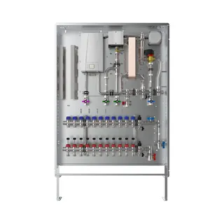 strawa Frischwasser-Wohnungsstation Fri wara Hybrid WSHY1-4L63-Cu-UP-13,5 9 Hk – Bild 2