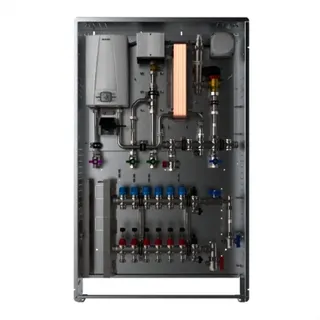 strawa Frischwasser-Wohnungsstation Fri wara Hybrid WSHY1-4L18-Cu-UP-13,5 2 Hk – Bild 2