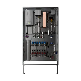 strawa Frischwasser-Wohnungsstation Fri wara Hybrid WSHY1-4L18-Cu-UP-13,5 6 Hk – Bild 2