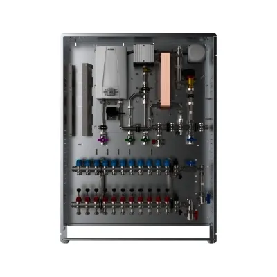 strawa Frischwasser-Wohnungsstation Fri wara Hybrid WSHY1-4L18-Cu-UP-13,5 8 Hk