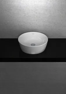 Villeroy & Boch Aufsatzwaschbecken Architectura 450x 450mm Rund m. ÜL. Weiß Alpin CeramicPlus – Bild 4