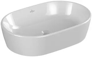 Villeroy & Boch Aufsatzwaschbecken Architectura 5A2660 600x400mm Oval m. ÜL. Weiß Alpin – Bild 2