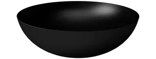 Aufsatz-Waschtisch rund 400mm design4YOU 2.0 schwarz matt