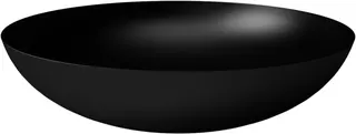 Aufsatz-Waschtisch rund 500mm design4YOU 2.0 schwarz matt