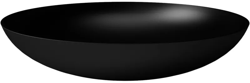 Aufsatz-Waschtisch oval 600 x 400 mm design4YOU 2.0 schwarz matt