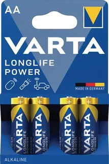 Batterie Longlife Power 1,5 V AA-AM3 Mignon 2950 mAh LR6 4906 4 Stück VARTA