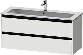 DU WTU wandh. Ketho 2, 2 Schubkästen 550x1210x480mm, Weiß Matt