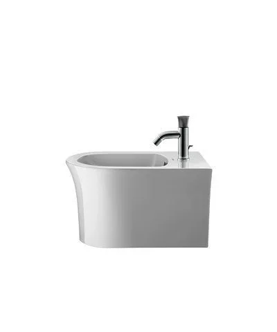 Duravit Wandbidet White Tulip, 540mm, Weiß mit ÜL, mit HLB, 1 HL