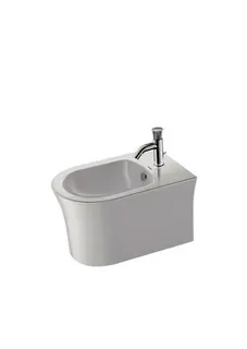 Duravit Wandbidet White Tulip, 540mm, Weiß mit ÜL, mit HLB, 1 HL – Bild 2