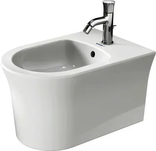 Duravit Wandbidet White Tulip, 540mm, Weiß mit ÜL, mit HLB, 1 HL – Bild 3