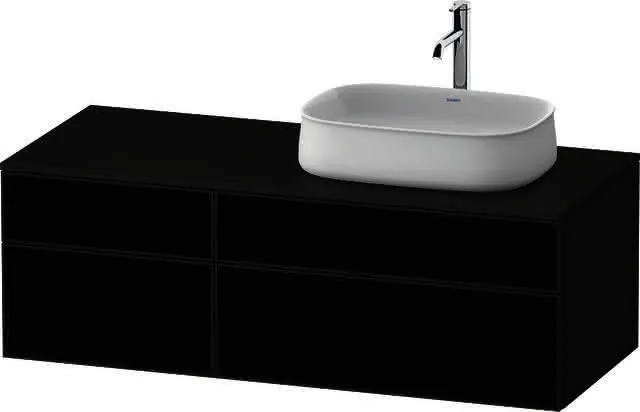 Duravit Kons-WTU wh. Zencha 550x1300x442mm schw. Linienstr./graph. spm. 2 AZ 2 SK