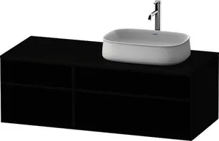 Duravit Kons-WTU wh. Zencha 550x1300x442mm schw. Linienstr./graph. spm. 2 AZ 2 SK