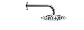 Duravit Brausearm L 210mm, Wandmontage Rosette Rund, Chrom HG – Bild 3
