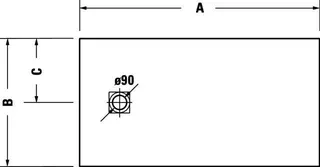 Duravit Sustano Duschwanne R.Ek 1600x800x30 Mineralguss,Weiß – Bild 3