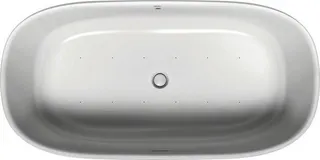 Duravit Zencha Whirlw. 1800x900mm Freist.oval Nahtl.VK Rückenschr.2 Air-Syst. Weiß M.