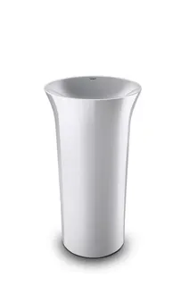 Duravit Waschtisch freisteh.,500mm White Tulip,Weiß o.ÜL,o.HLB,ohne Öffnung hinten – Bild 2