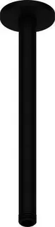 Duravit Brausearm L 300mm, Deckemontage Rosette Rund, Schwarz Matt – Bild 2