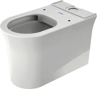 Duravit SWC Kombi White Tulip, 650mm, Weiß rimless, Tiefspüler, WGL – Bild 4