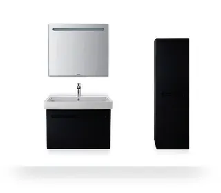 HHS Duravit No.1 wandhängend 1320x400x360mm, TA rechts, Graphit Matt