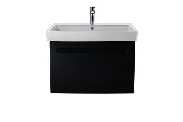 WTU Duravit No.1 wandh. 1 Auszug 478x740x426mm, Graphit Matt