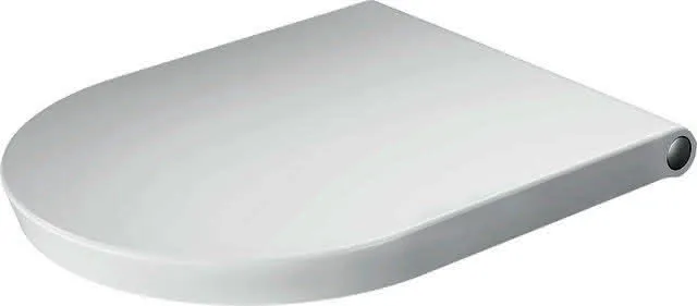 Duravit WC-Sitz White Tulip, m.Absenkautom. Scharniere edelstahl, weiß