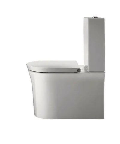 Duravit SWC Kombi White Tulip, 650mm, Weiß rimless, Tiefspüler, HYG