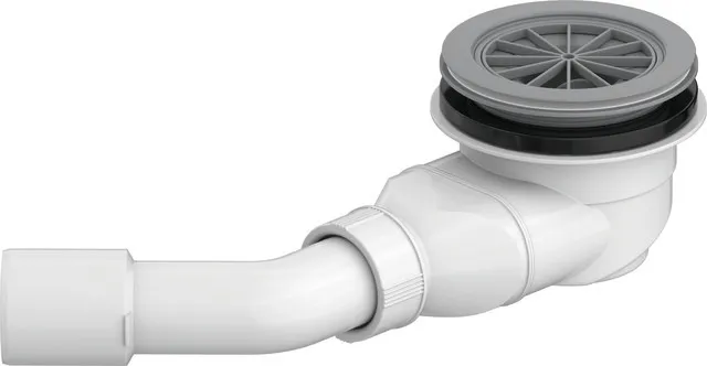 Duravit Sustano Duschwannenablauf,Durch.90mm Abgang waagrecht,50mm Sperrwasserh.