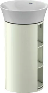 Duravit WTU White Tulip bodenst. 751x350x410mm, Weiß Seidenmatt