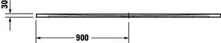 Duravit Sustano Duschwanne R.Ek 1800x900x30 Mineralguss,Weiß – Bild 4