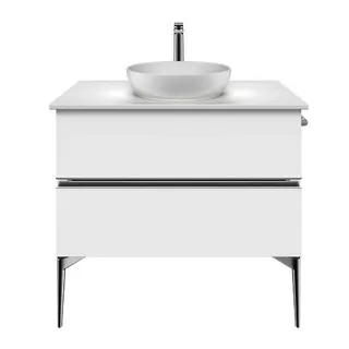 Duravit Sivida ASB rund 400mm,DuroCast Plus o.ÜL, B.Auß.Weiß.Sdm,B.Inn.Weiß Sdm