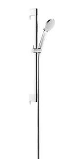 DU Brauseset 700m, Handbrause 3-Jet Soft Rain/Rain/Int. Rain,BS 1600, Chrom