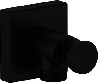 Duravit Wandanschlussbogen 55x102 Eck. Schwarz Matt