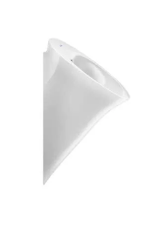 Duravit Urinal White Tulip m.Spüldüse weiß, rimless,ZL v.hi.,Bef.inkl.