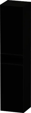 Duravit Hochschrank Zencha 360x400x1760mm Schwarz Linienstr/Graphit Spm 2 Türen TA