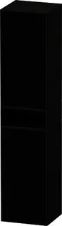 Duravit Hochschrank Zencha 360x400x1760mm Schwarz Linienstr/Graphit Spm 2 Türen TA